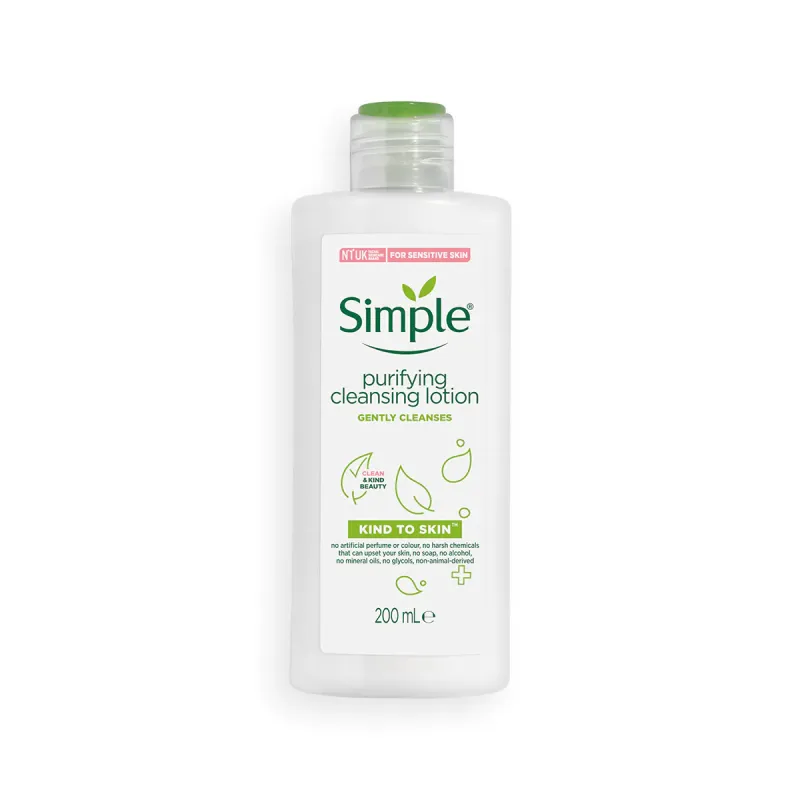 Simple Kind To Skin Purifying Cleansing Lotion 200ml