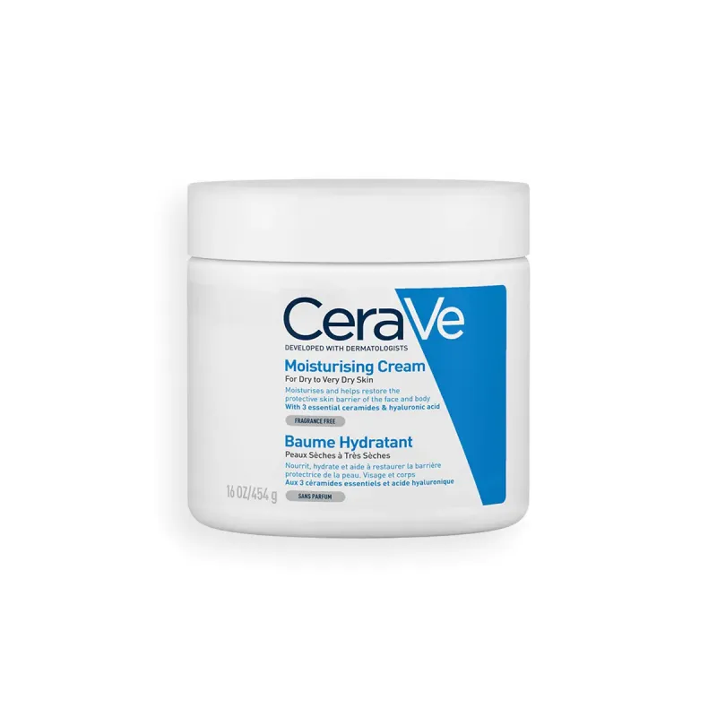 CeraVe Moisturising Cream For Dry to Very Dry Skin 454g (Spain)