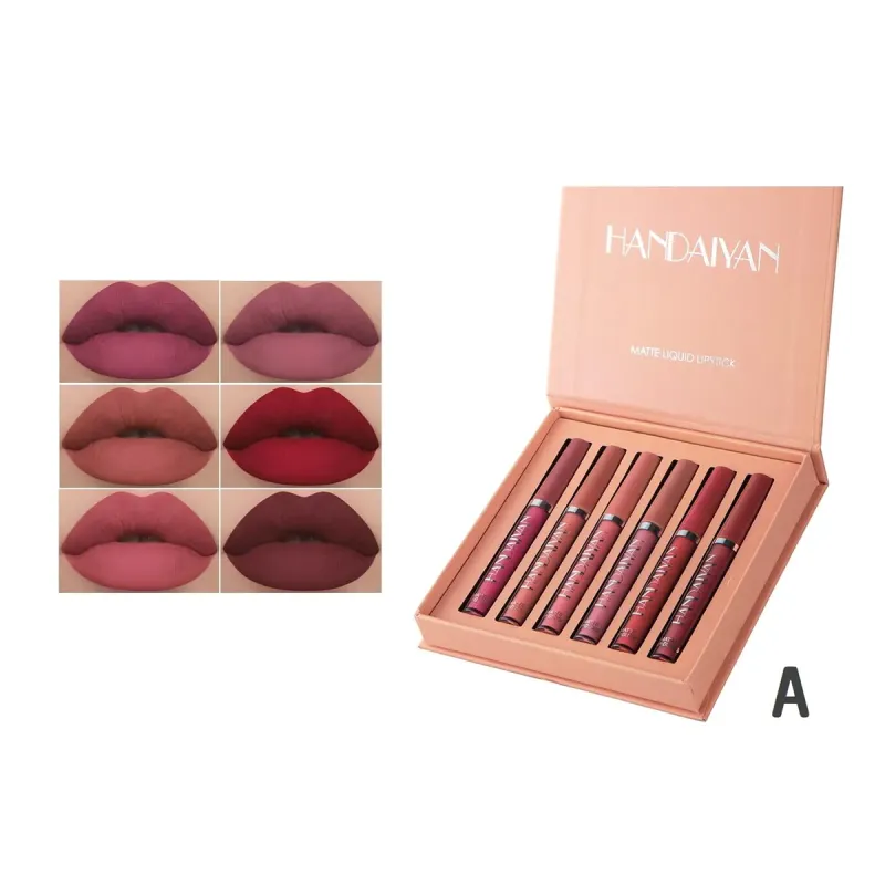 Handaiyan 06 piece lipstick set- A
