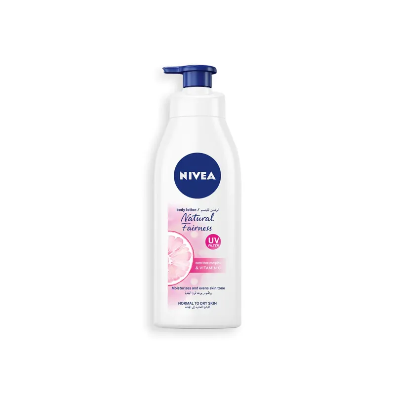 Nivea Natural Fairness Body Lotion 400ml (Normal to dry Skin) UAE