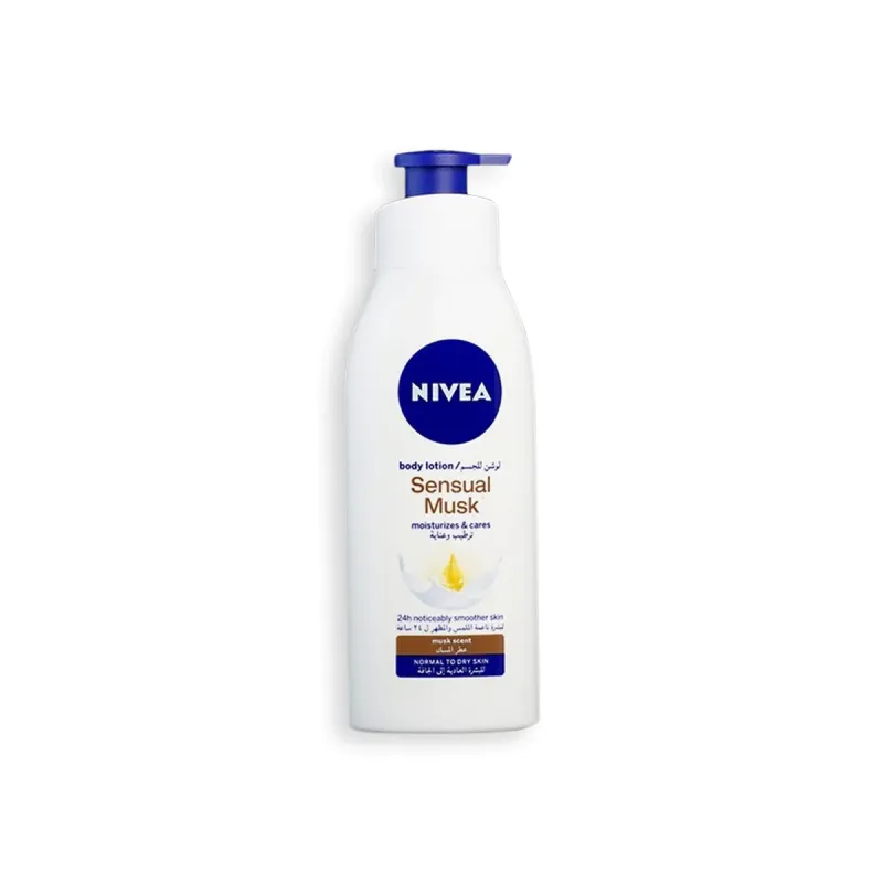 Nivea Sensual Musk Body Lotion 400ml (NormalTo Very dry Skin) UAE