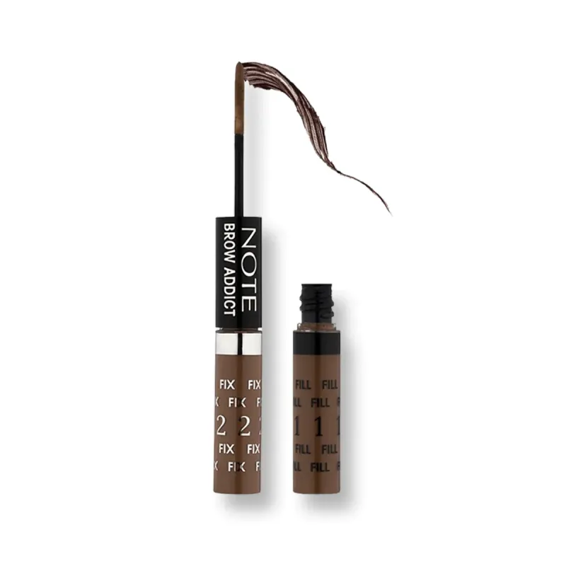 Note Brow Addict Tint & Shaping Gel- 04 Grey Brown