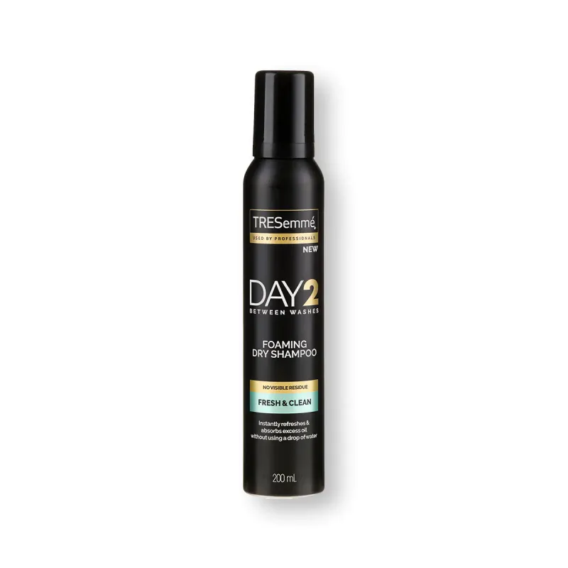 Tresemme Day 2 Fresh & Clean Foaming Dry Shampoo 200ml