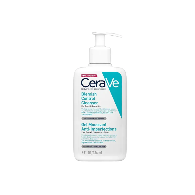 Cerave Blemish Control Cleanser For Blemish prone Skin Uk 236ml