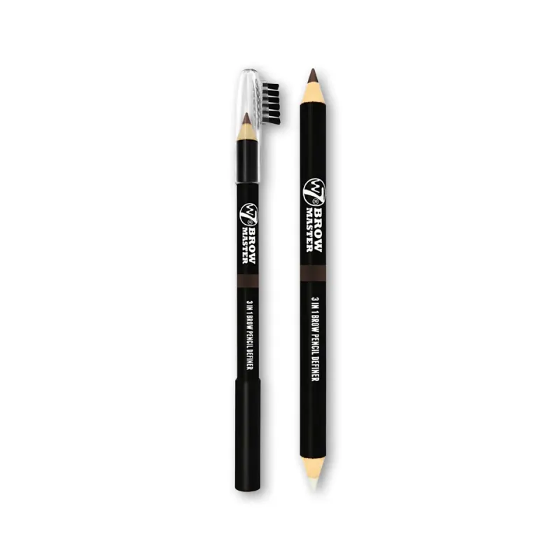 W7 Brow Master (Dark Brown) 3 in 1 Brow Pencil