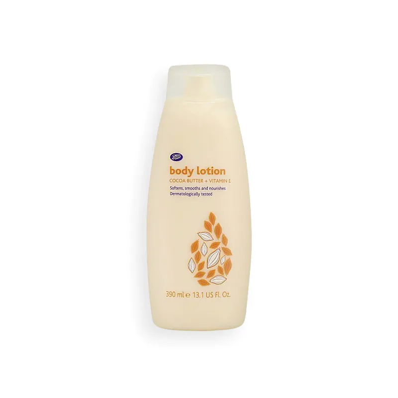 Boots Cocoa Butter & Vitamin E Body Lotion 390ml (UK)