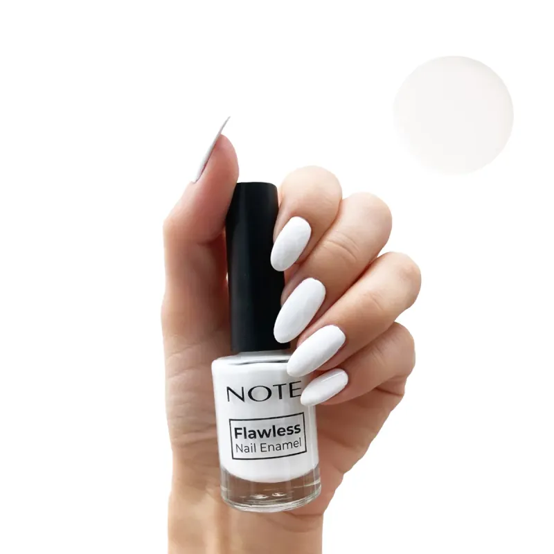 Note 02 Future White Flawless Nail Enamel (Nail Polish)