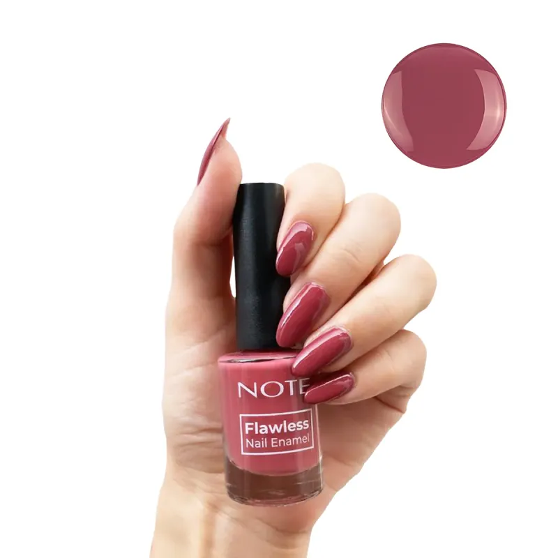 Note 81 Dark Rose Flawless Nail Enamel (Nail Polish)