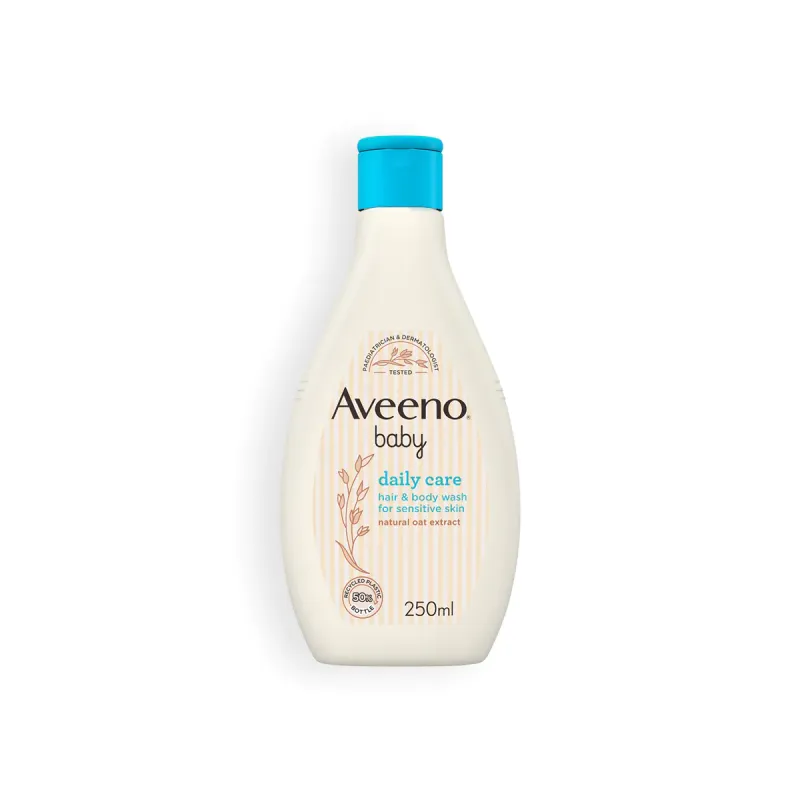 Aveeno Baby Daily Care Hair & Body Wash For Sensitive Skin 250ml