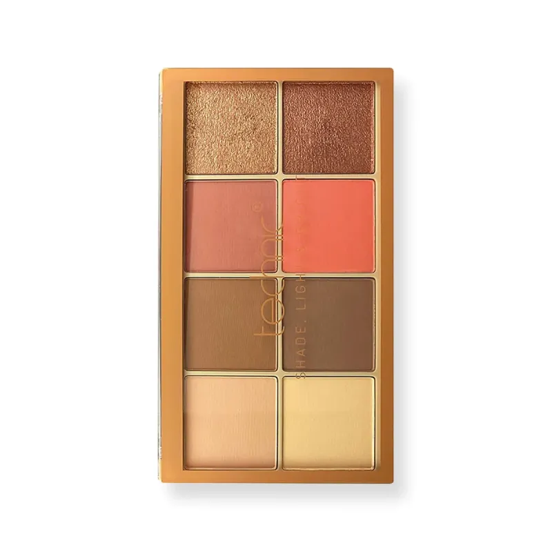 Technic Shade,Light & Bright (Contour, Blush & Highlighter Palette)