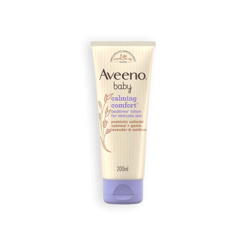 Aveeno Baby Calming Comfort Bedtime Lotion for Delicate Skin (200ml)