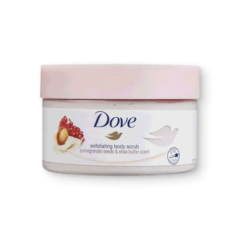 Dove Exfoliating Body Scrub Pomegranate Seeds & shea butter scent