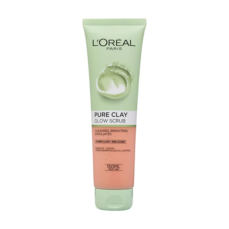 L’Oreal Pure Clay Glow Scrub 150ml
