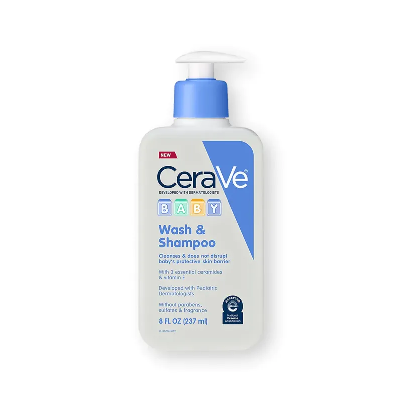 Cerave Baby Wash & Shampoo, 237ml USA