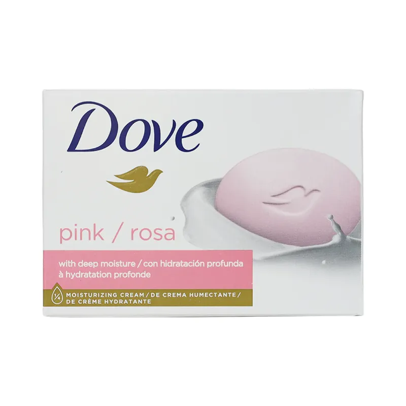 Dove Beauty Cream Moisturizing Bar Soap Pink/Rosa (usa)