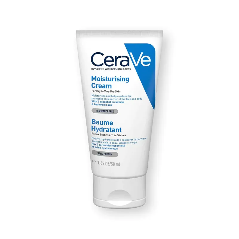 CeraVe Moisturising Cream For Dry To Very Dry Skin 50ml (UK)