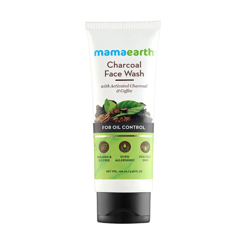 Mamaearth Charcoal Face wash With Activated Charcoal & Coffee For Oil Control