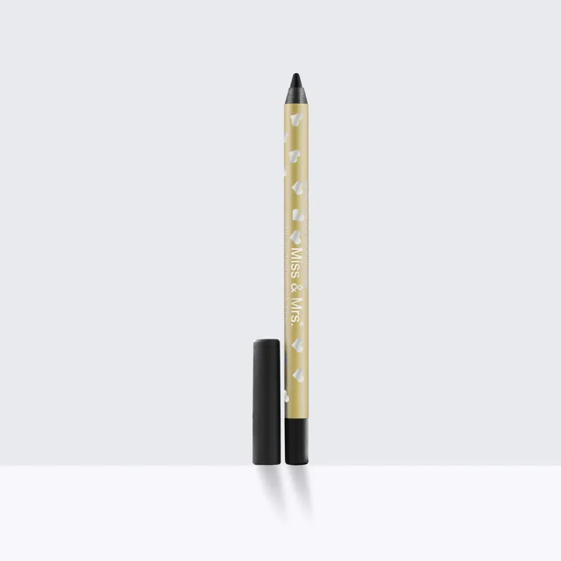 Miss & Mrs Slide Waterproof Pencil 01 Black