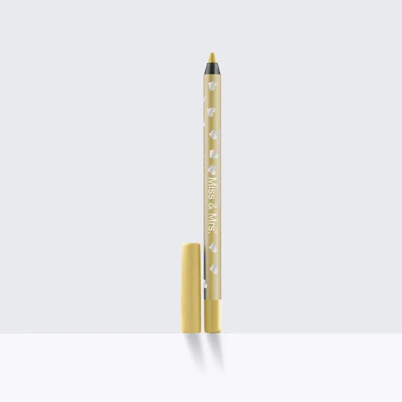 Miss & Mrs Slide Waterproof Pencil 15 Golden