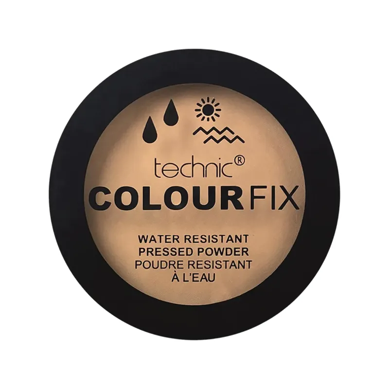 Technic Colour Fix Water Resistant Pressed Powder Pecan