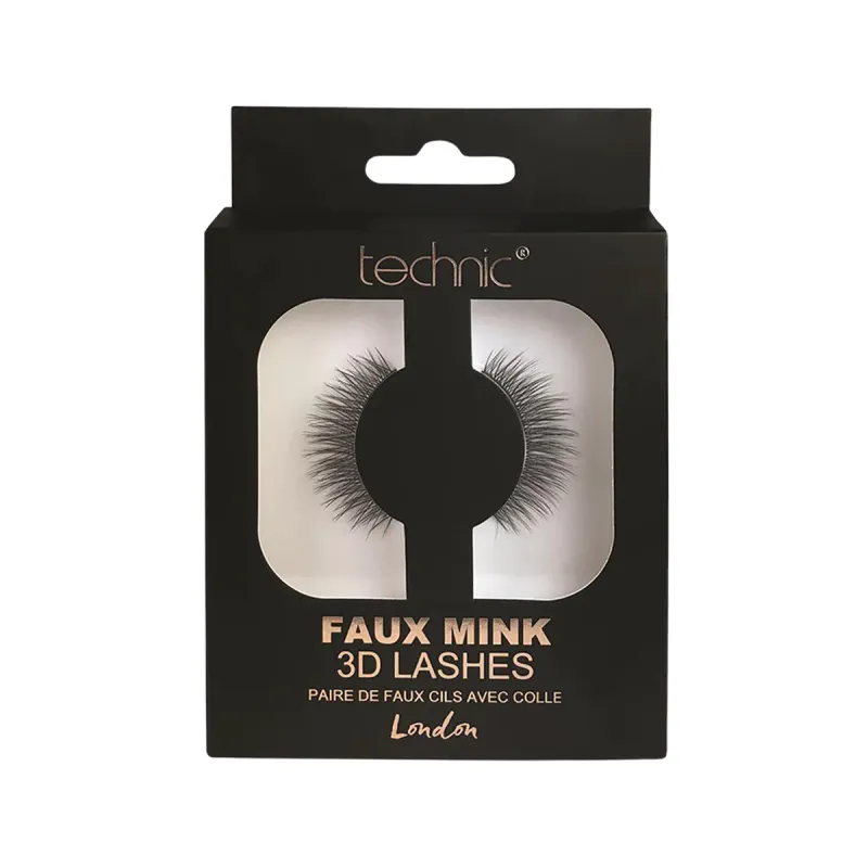 Technic Faux Mink 3D False Lashes–London