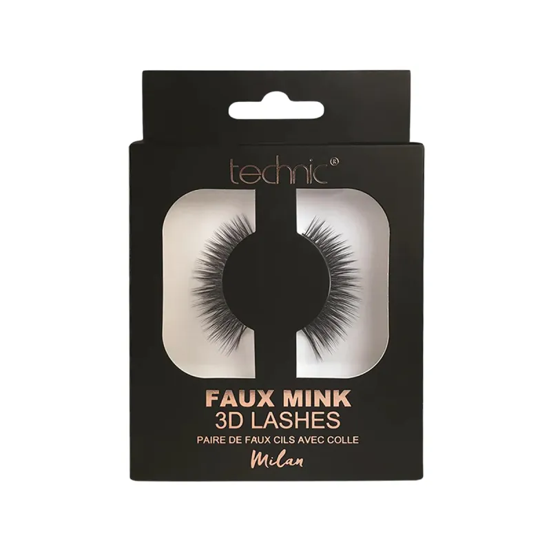 Technic Faux Mink 3D Lashes–Milan