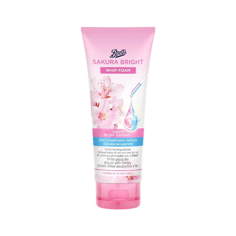 Boots Sakura Bright Whip Foam (100ml)