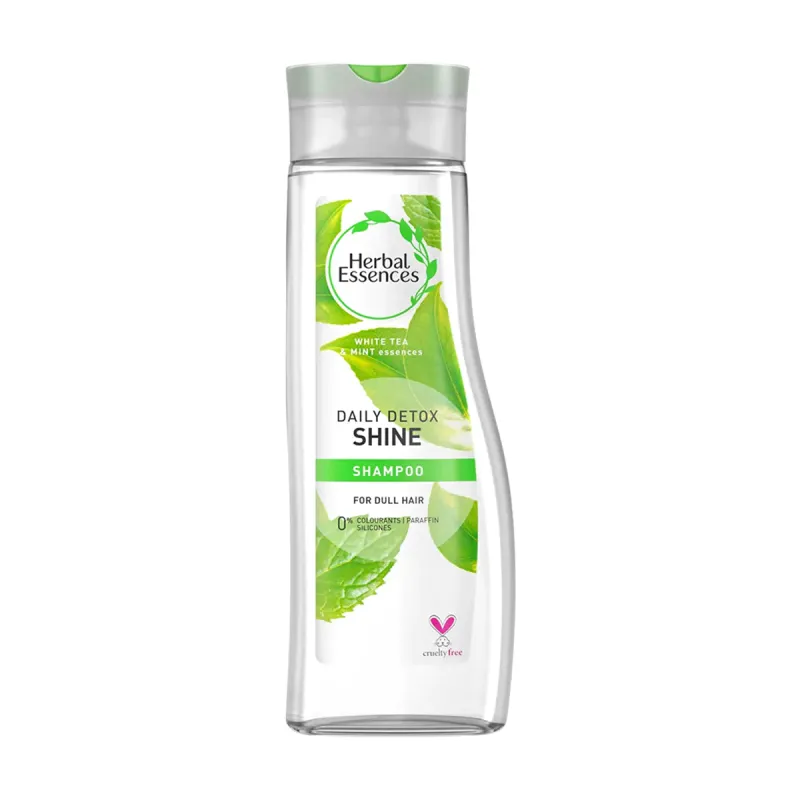 Herbal Essences Daily Detox Shine White Tea & Mint Shampoo 400ml