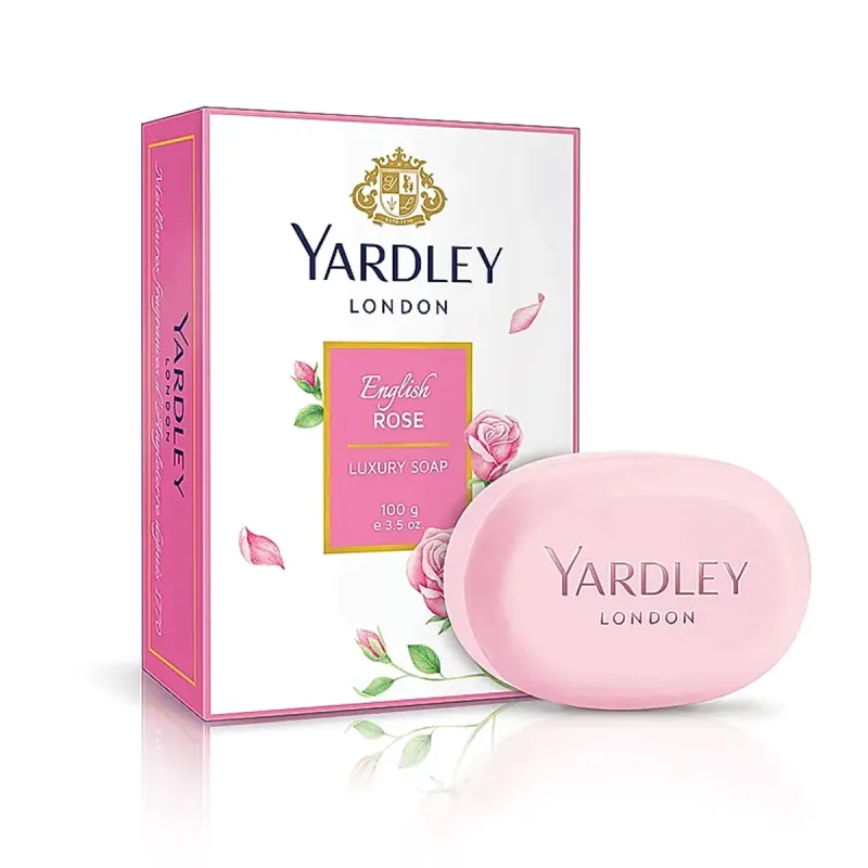 YARDLEY LONDON ENGLISH ROSE LUXURY SOAP 100G