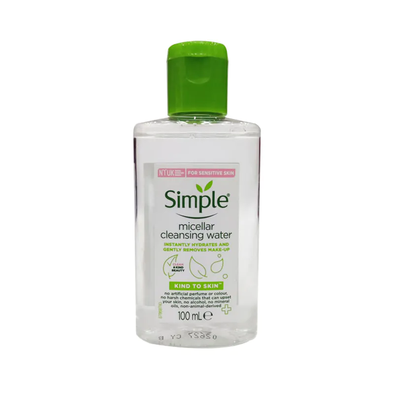 Simple Kind To Skin Micellar Cleansing Water For Sensitive skin 100ml