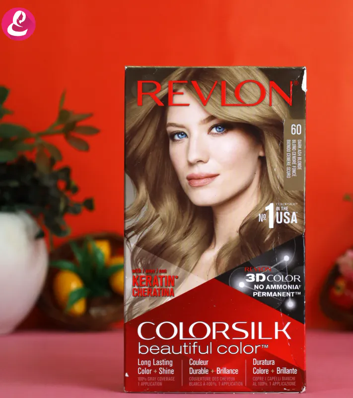 Revlon COLORSILK Beautiful Hair Color -60 Dark Ash Blonde 59.1ml (ITALY)