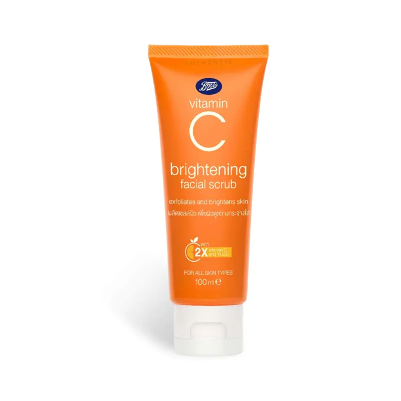 Boots Vitamin C Brightening Facial Scrub 100ml