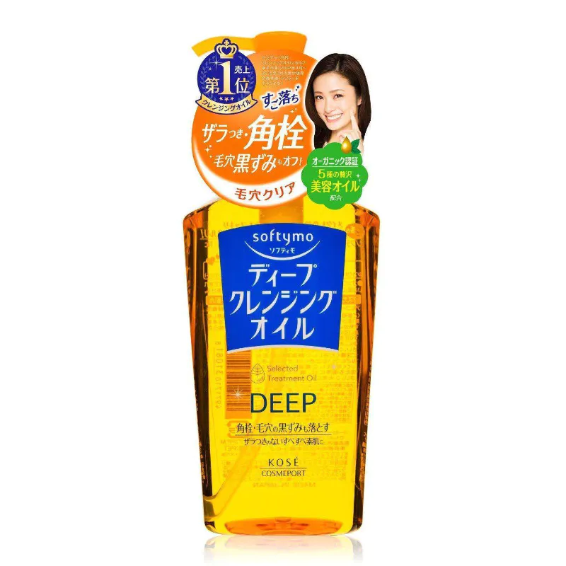 kose cosmeport - softymo deep cleansing oil 240ml (Japan) Update 2024