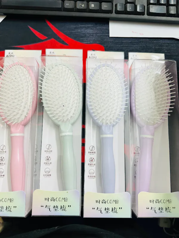 AiSHU Salon Fashion Air Cushion Oval Shaped Hair Brush