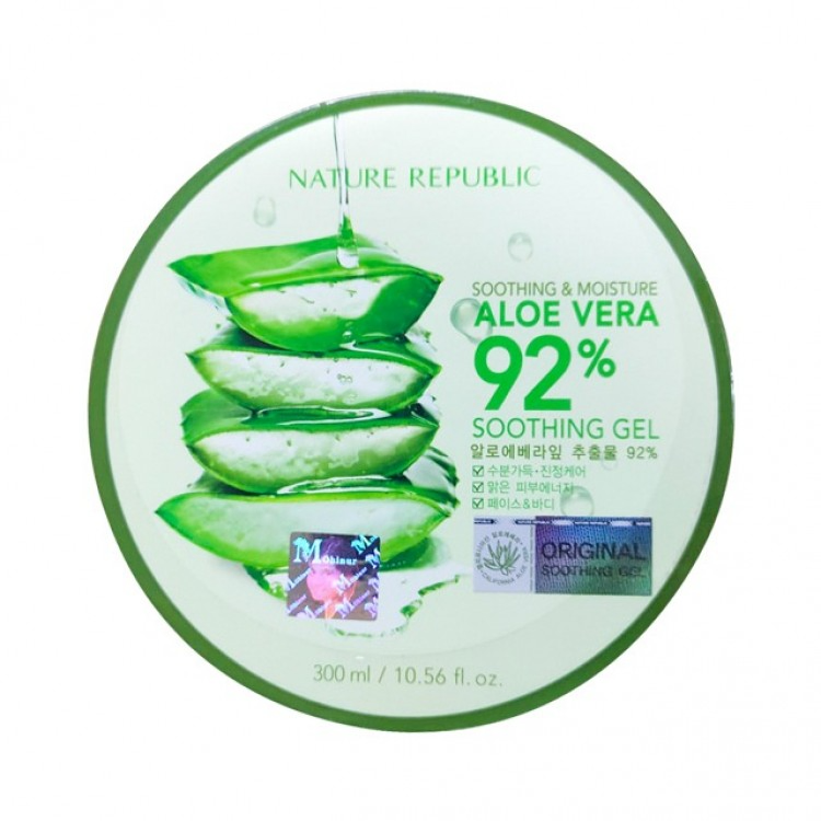 Nature Republic 92% Aloe Vera Soothing Gel 300ml