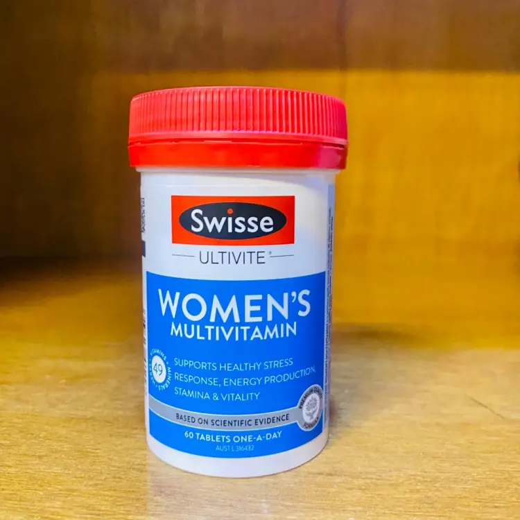 Swisse ULTIVITE Women’s Daily Multivitamin, 60 Tablets