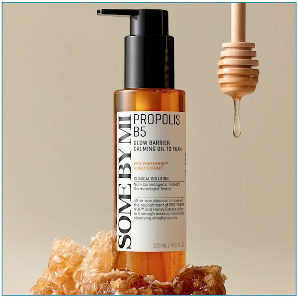 SOME BY MI Propolis B5 Glow Barrier Calming Oil to Foam 120ml