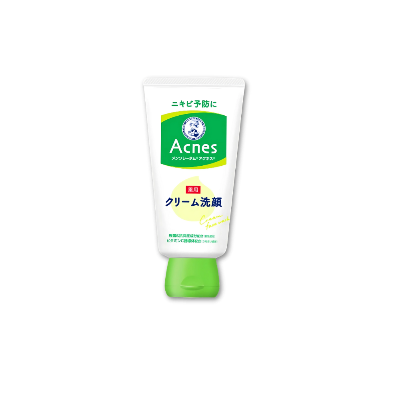 Rohto Mentholatum Acnes Creamy Face Wash 130g