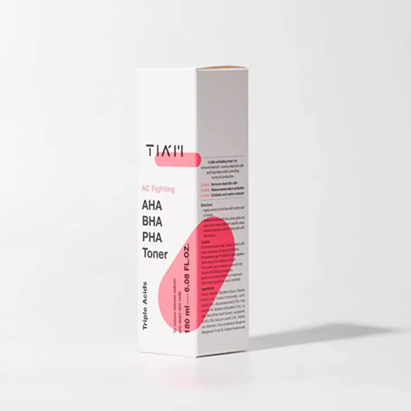 Tiam AC Fighting AHA BHA PHA Toner 180ml
