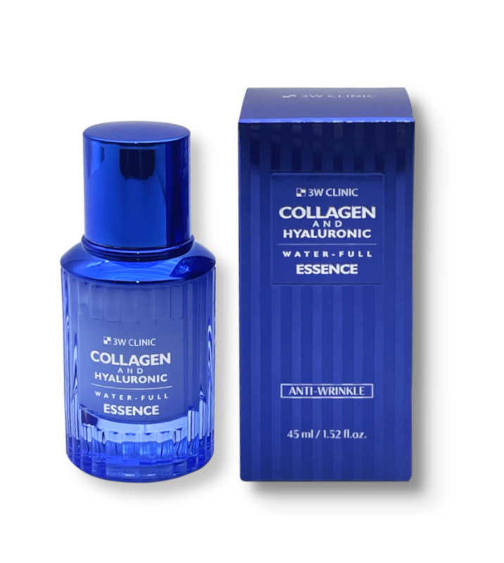 3W Clinic Collagen and Hyaluronic Water Full Anti Wrinkle Essence 45ml
