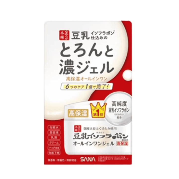 Sana Nameraka Honpo Extra Moist Gel All in one Cream (Moisturiser) 100g