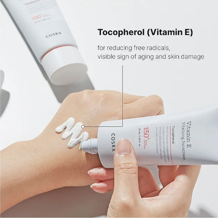 Cosrx Vitamin E Vitalizing Sunscreen SPF 50+ 50ml
