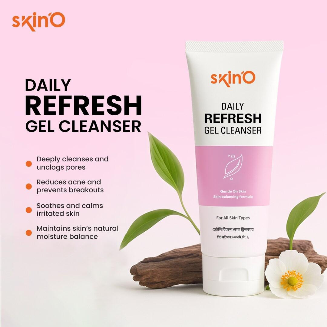 skinO Daily Refresh Gel Cleanser 100ml