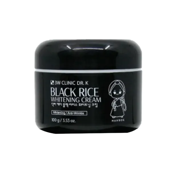 3W Clinic Dr. K Black Rice Whitening Cream (100ml)