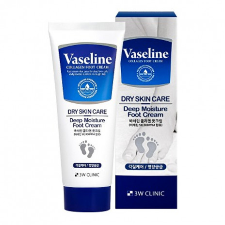 3W CLINIC Vaseline Collagen Foot Cream 150ml