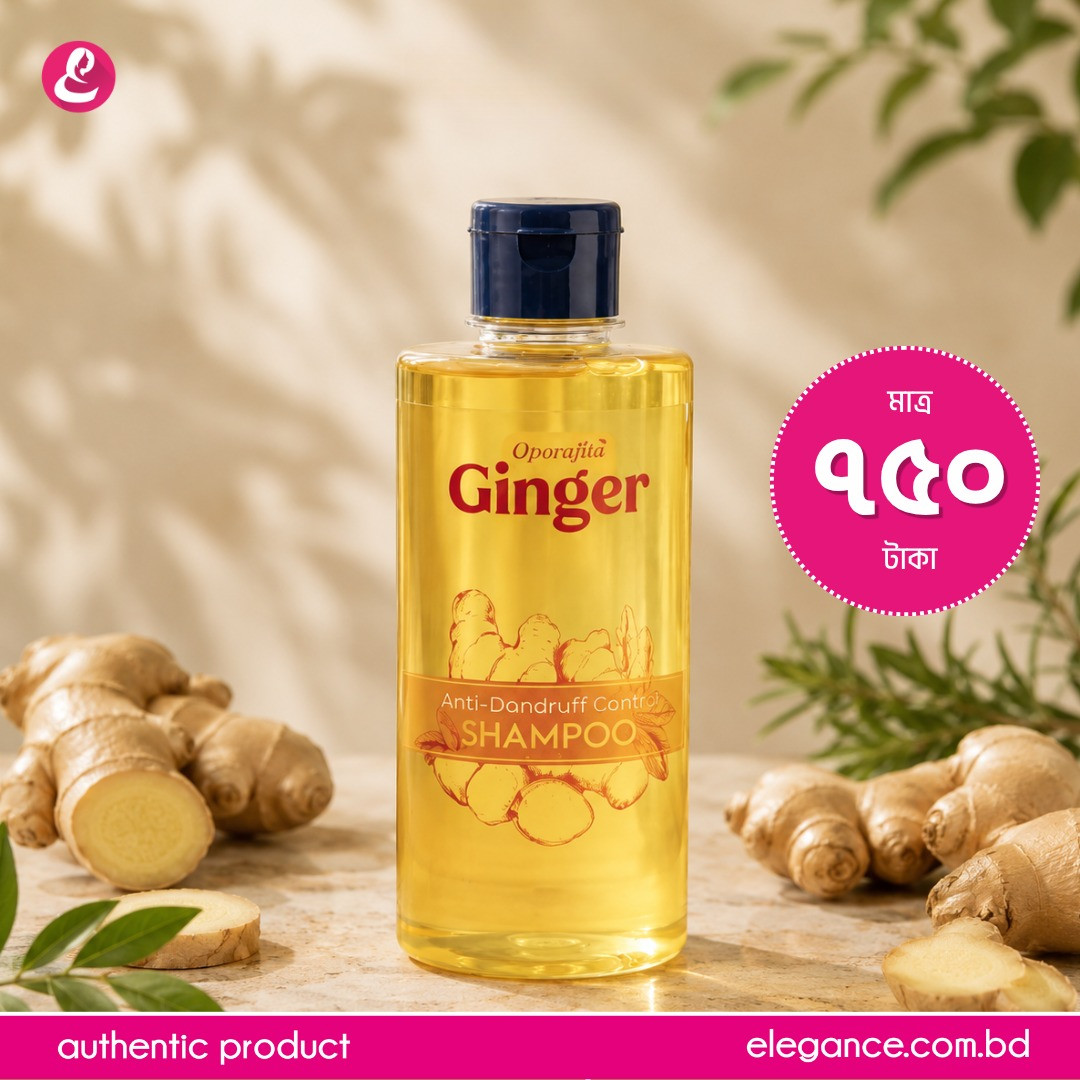 Oporajita Ginger Anti Dandruff Gentle Shampoo 375ml