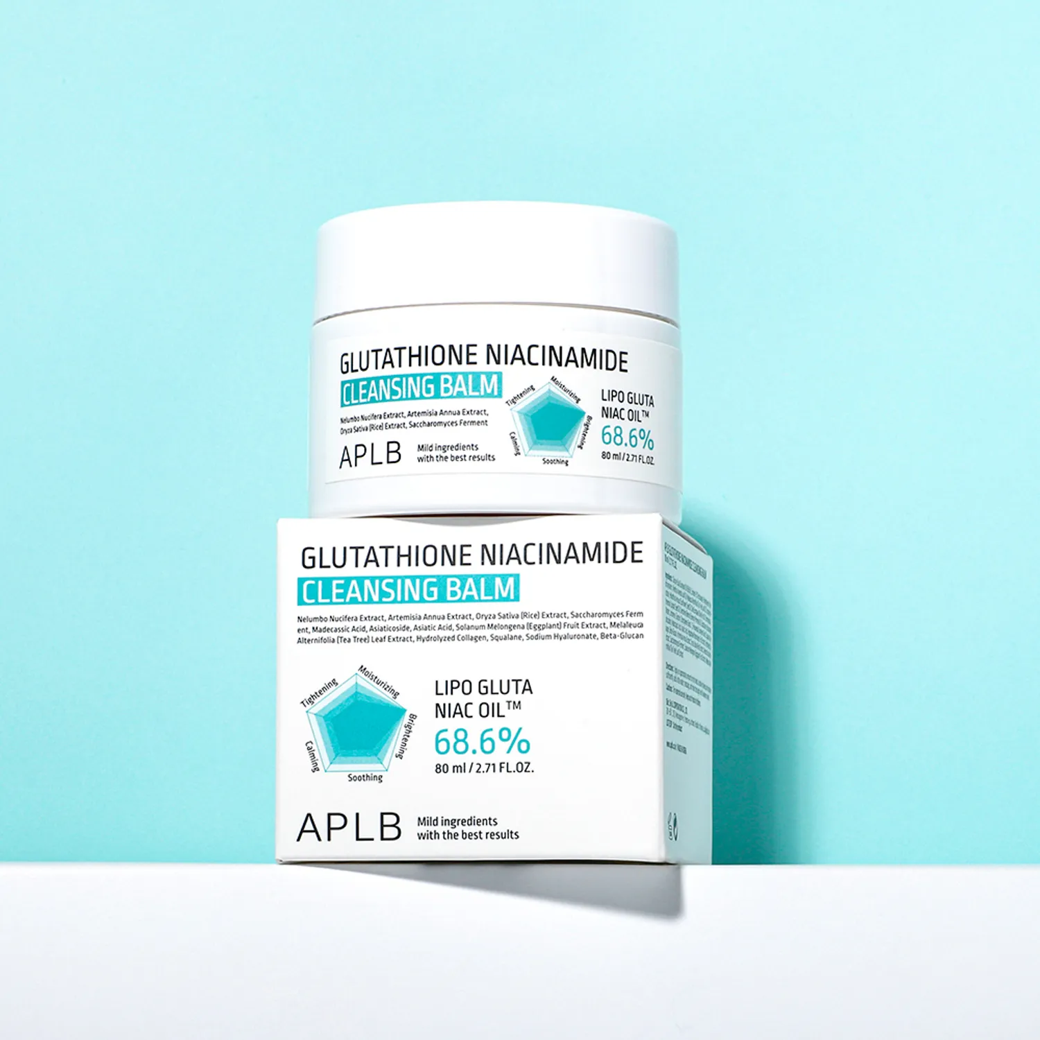 APLB Glutathione Niacinamide Cleansing Balm (80ml)