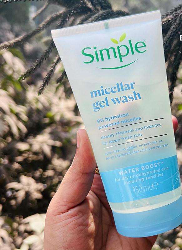 Simple Water Boost Micellar Facial Gel Wash (150ml)