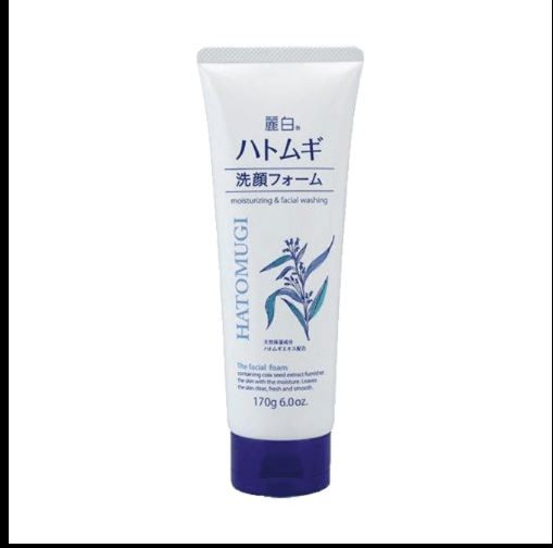 Reihaku Hatomugi Moisturizing Facial Cleansing Foam 170g