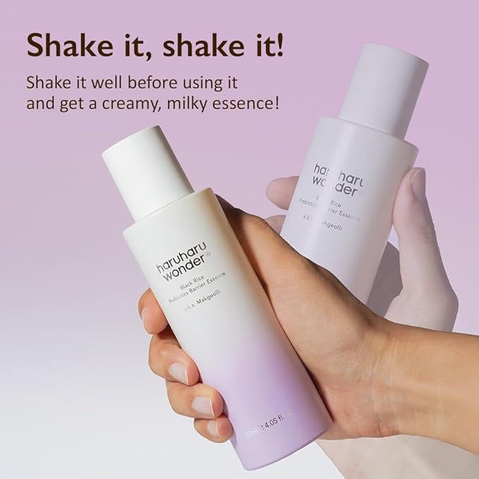 Haruharu Wonder Black Rice Probiotics Barrier Essence 120ml (a.k.a. Makgeolli Essence)